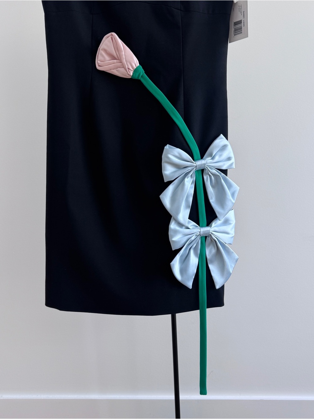 Sandy Liang Fairfield Dress with flower and bow - Picture 5 of 13